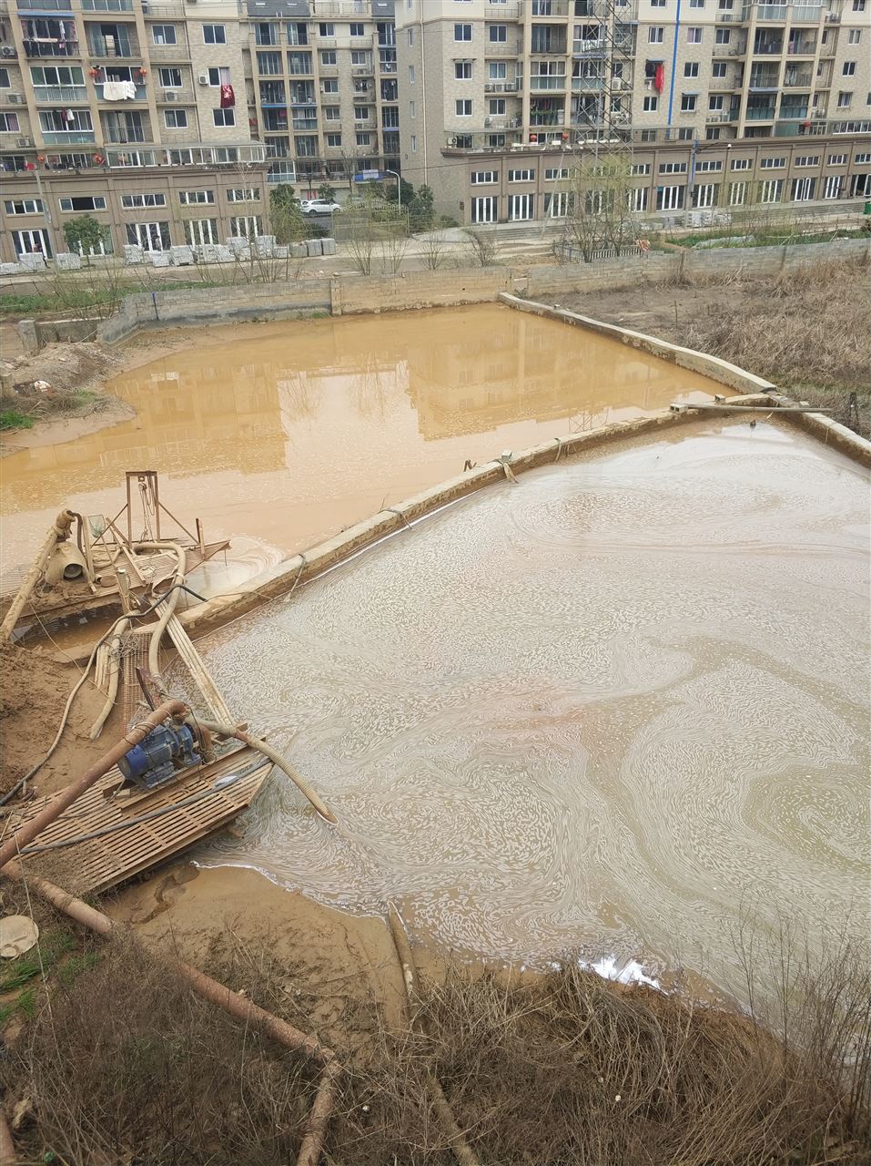 涿鹿沉淀池淤泥清理-厂区废水池淤泥清淤